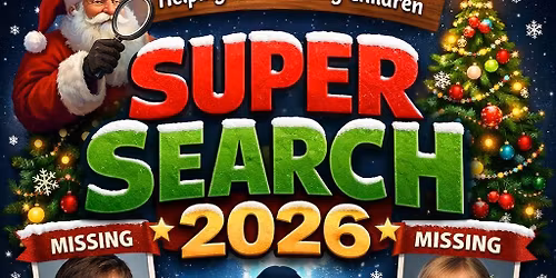 SUPER SEARCH 2026 - NEW VOLUNTEER TRAINING & SIGN UPS