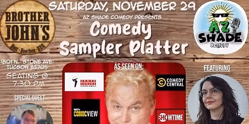 Comedy Sampler Platter