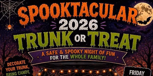 Spooktacular Trunk or Treat