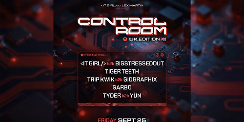 Control Room Vol. 3 [UK Edition] at The Miramar Theatre