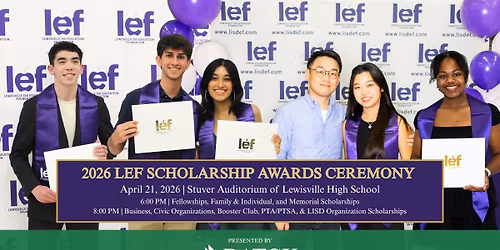 2026 LEF Scholarship Awards Ceremony