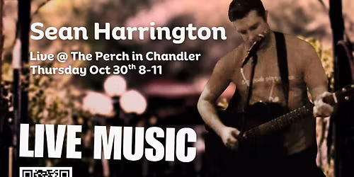 Sean Harrington on The Perch Patio