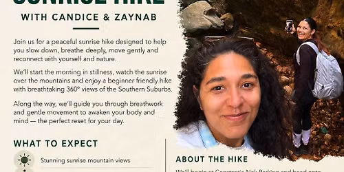 Mountain Reset: A Sunrise Hike with Candice & Zaynab \u26f0\ufe0f