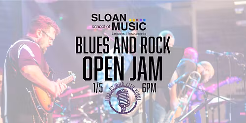 Blues\/Rock Open Jam at Live at Hub City Vinyl