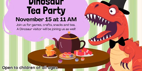 Dinosaur Tea Party!