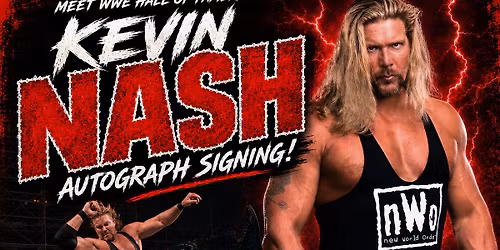 Kevin Nash autograph signing