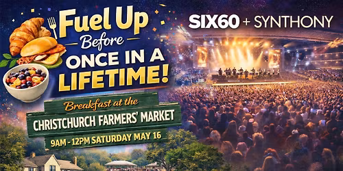 SIX60+SYNTHONY Concert Breakfast at the market