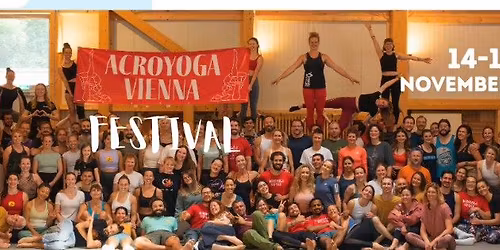 Acroyoga Vienna Festival: November 14-16, 2025