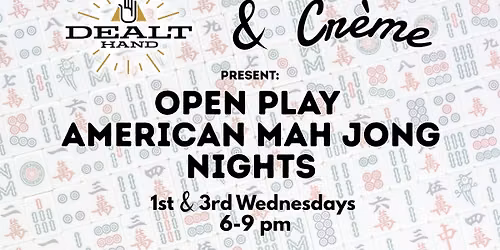 Open Play Mah Jong!