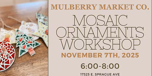 Mosaic Ornaments Workshop