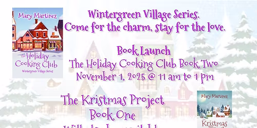 Book Launch Party for The Holiday Cooking Club