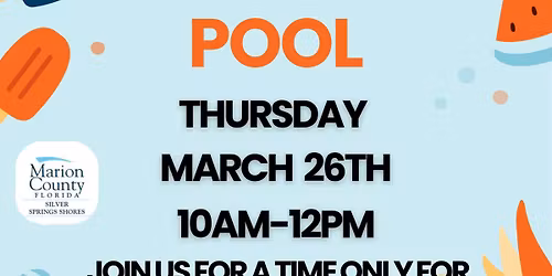 TOT TIME AT THE POOL