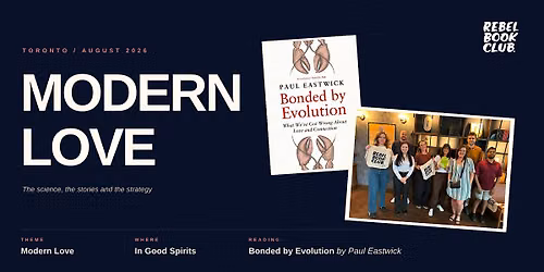 Rebel Book Club Toronto x MODERN LOVE