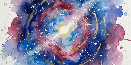 Cosmic Splatter Coasters