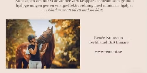 V\u00c4LKOMMEN  -p\u00e5 clinic samt sitsanalys med Ren\u00e9e Knutsson fr\u00e5n Remont 23-24maj