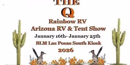 The Annual Quartzsite Arizona RV Tent Show Rally