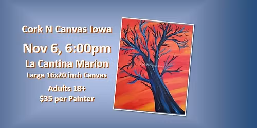 La Cantina, Marion - Indigo Tree - Cork N Canvas Iowa