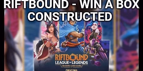 Riftbound Origins Win a Box!