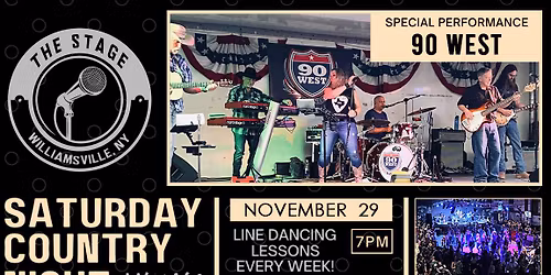 90 West LIVE @ The Stage!