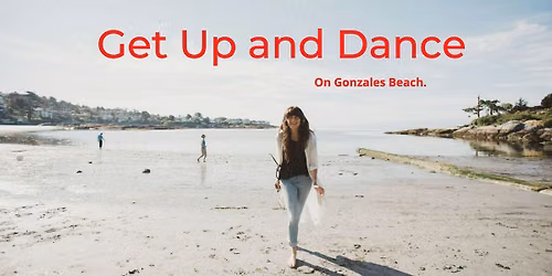 GET UP + DANCE on Gonzales Beach with provided silent dance headphones