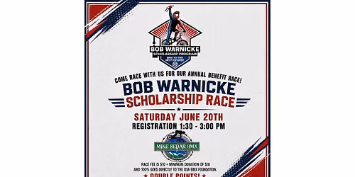 Mike Sedar BMX Warnicke Scholarship Race