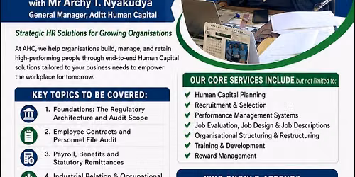HUMAN RESOURCE POLICY AND MANUAL SPECIALIST CLASS TRAINING 