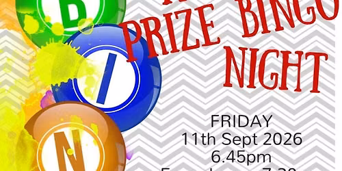 Family Prize Bingo Night