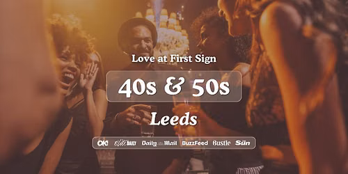 40s & 50s Singles Night at Bootlegger Bar in Leeds | Love at First Sign