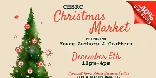 Young Authors & Crafters Christmas Market