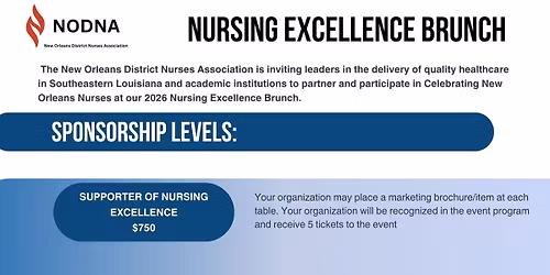 2026 Crescent City Nurse Excellence Brunch