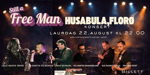 Konsert Husabula kulturscene , Flor\u00f8