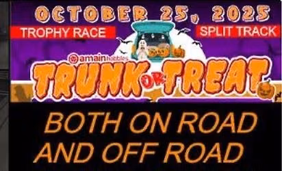 Trunk Or Treat Trophy Race