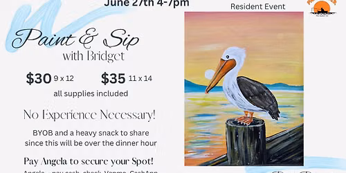 Paint & Sip with Bridget