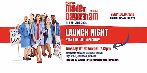 MADE IN DAGENHAM - Launch Night