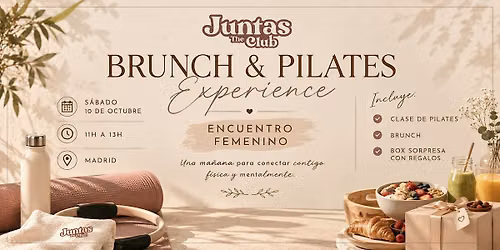Brunch & Pilates en Madrid - Juntas por el Mundo