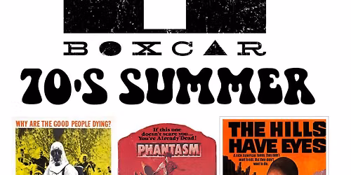 BOXCAR 70's Horror Triple Feature! The Crazies (1973) \/ Phantasm (1979) \/ The Hills Have Eyes (1977)
