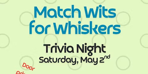 Wits for Whiskers Trivia Night 2026