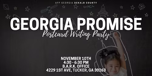 Dekalb County: Georgia Promise Postcard Writing Party!