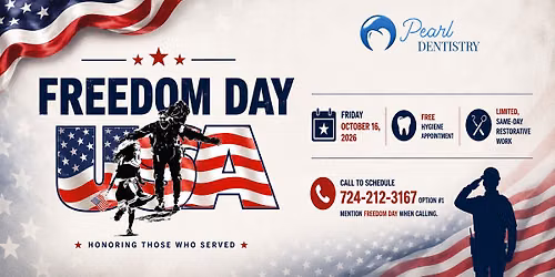 Freedom Day 2026 | Free Dental Care for Veterans & Active Military