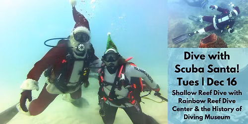 Christmas Dive! Explore the Reefs with Scuba Santa