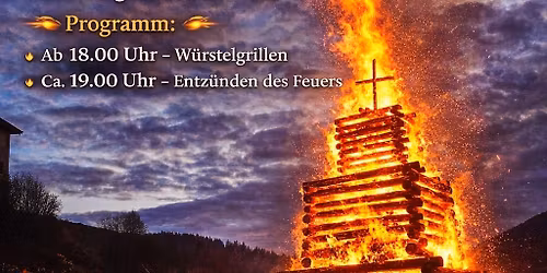Osterfeuer 2026