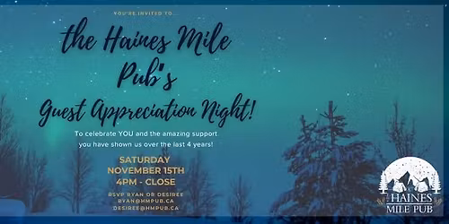 Guest Appreciation Night