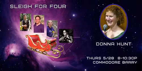 Contra Dance: Donna Hunt calling with Sleigh for Four!