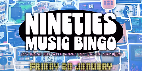 Nineties Music Bingo at Play, Middlesbrough