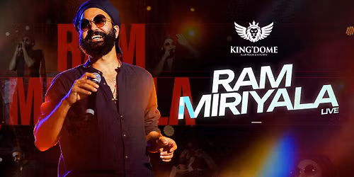 Ram Miryala Live \u2013 Big Night at Kingdome Hyderabad