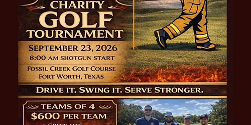 Benbrook IAFF Local 5020 Second Annual Golf Tournament