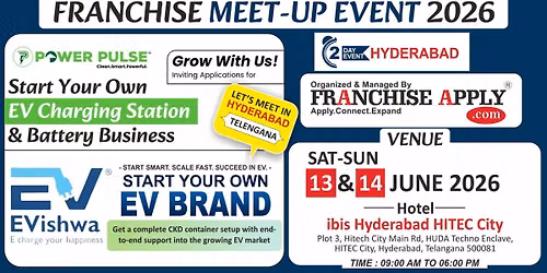 HYDERABAD BUSINESS MEET-UP EVENT- 13th & 14th June 2026