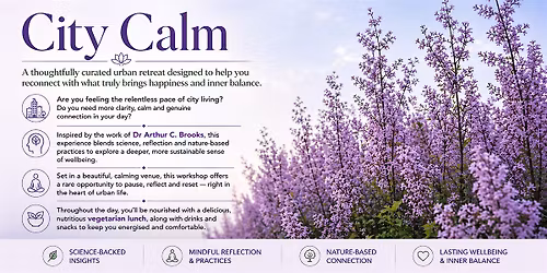 An  urban retreat to help you reconnect with what brings happiness