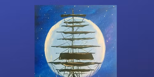 Ship at Sea Paint Party $40