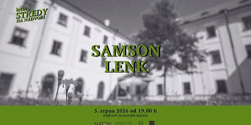 Samson Lenk na n\u00e1dvo\u0159\u00ed